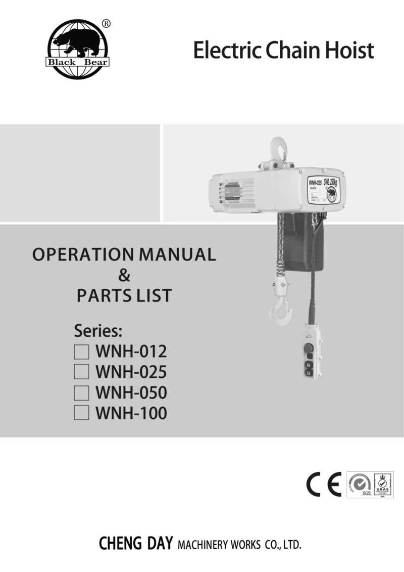 Electric Chain Hoist-WNH series-BB